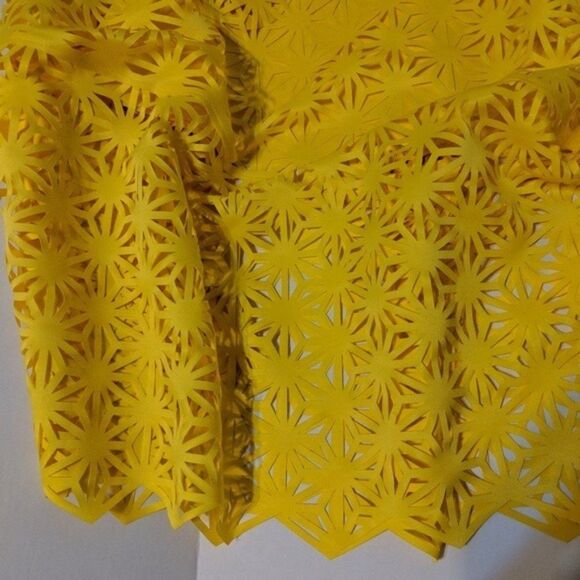 Paskal Double Layered Laser Cut Out Skirt - Picture 6 of 8